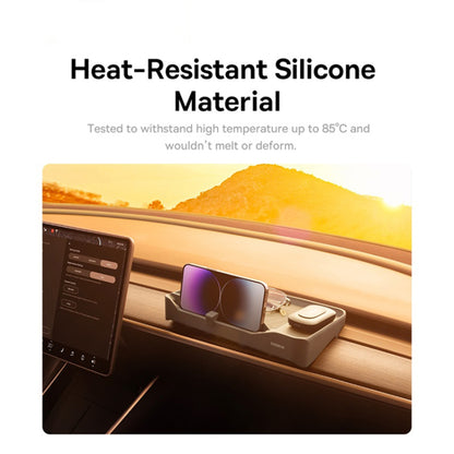 Organisateur Auto avec lecteur de carte ETC Baseus T-Space pour voiture Tesla C20251301811-00