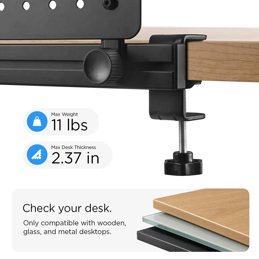 Organisateur de bureau métallique Spigen LD406, noir AHP11401
