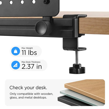 Organisateur de bureau métallique Spigen LD406, noir AHP11401
