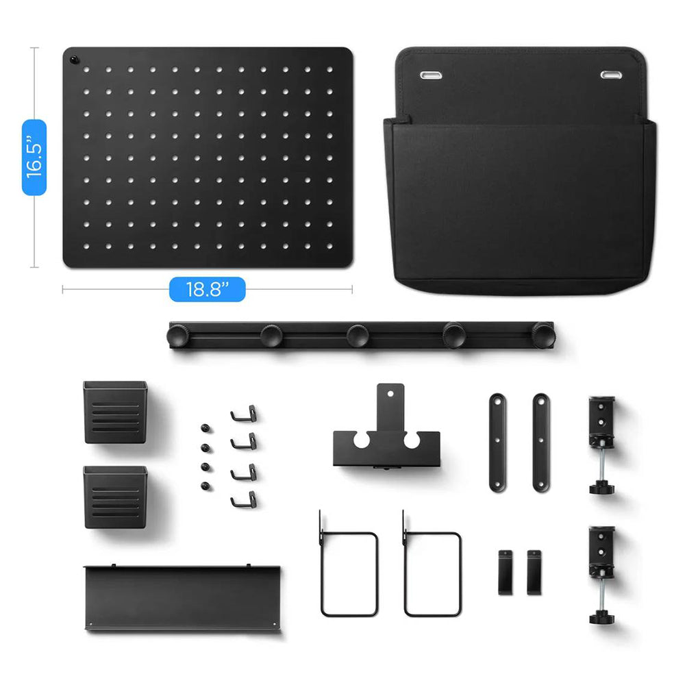 Organisateur de bureau métallique Spigen LD406, noir AHP11401
