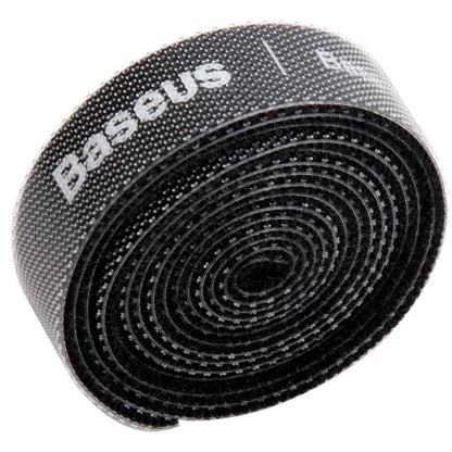 Organisateur de Câbles Baseus Circle, Velcro, 1m, Noir ACMGT-E01