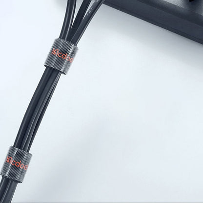 Organisateur de câbles McDodo VS-0960 Belt, Velcro, 1m, Noir