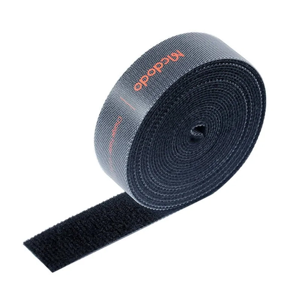 Organisateur de câbles McDodo VS-0961 Belt, Velcro, 3m, Noir