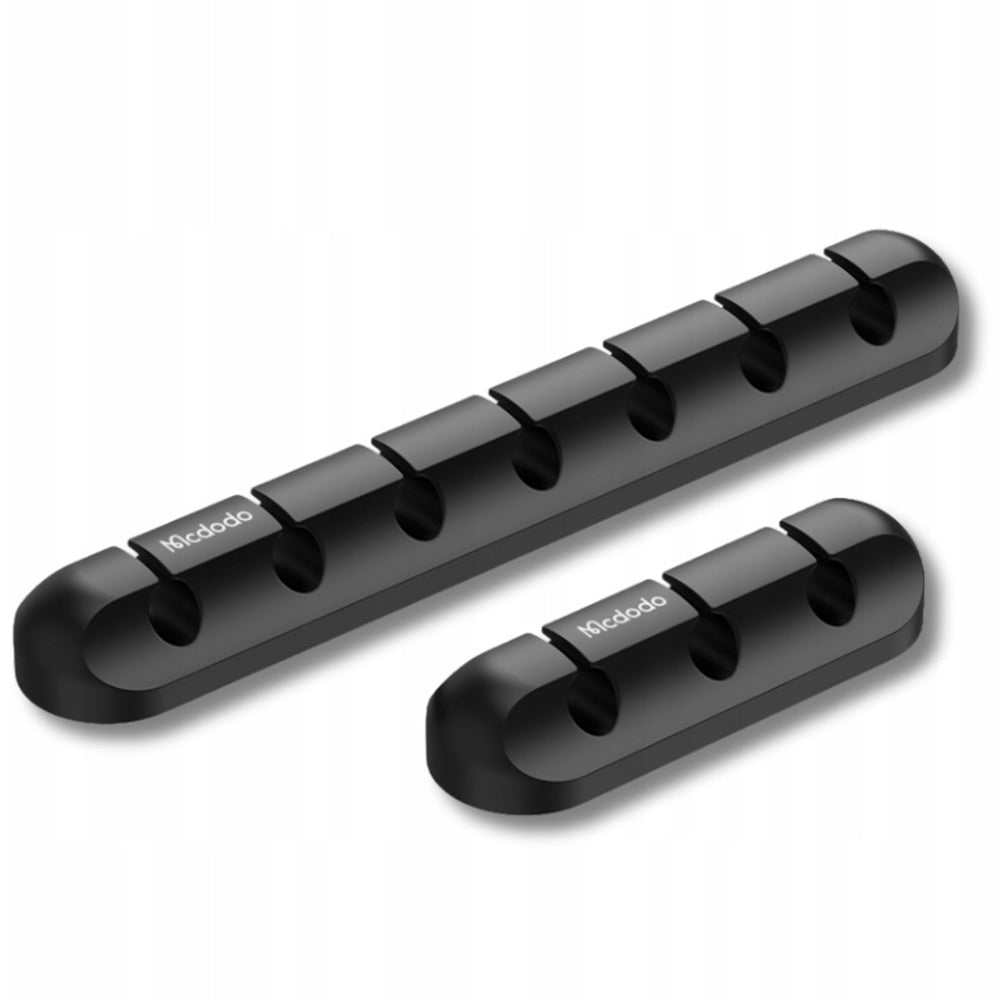 Organisateur de Câbles McDodo WF-5960, Set de 2 pièces, Noir