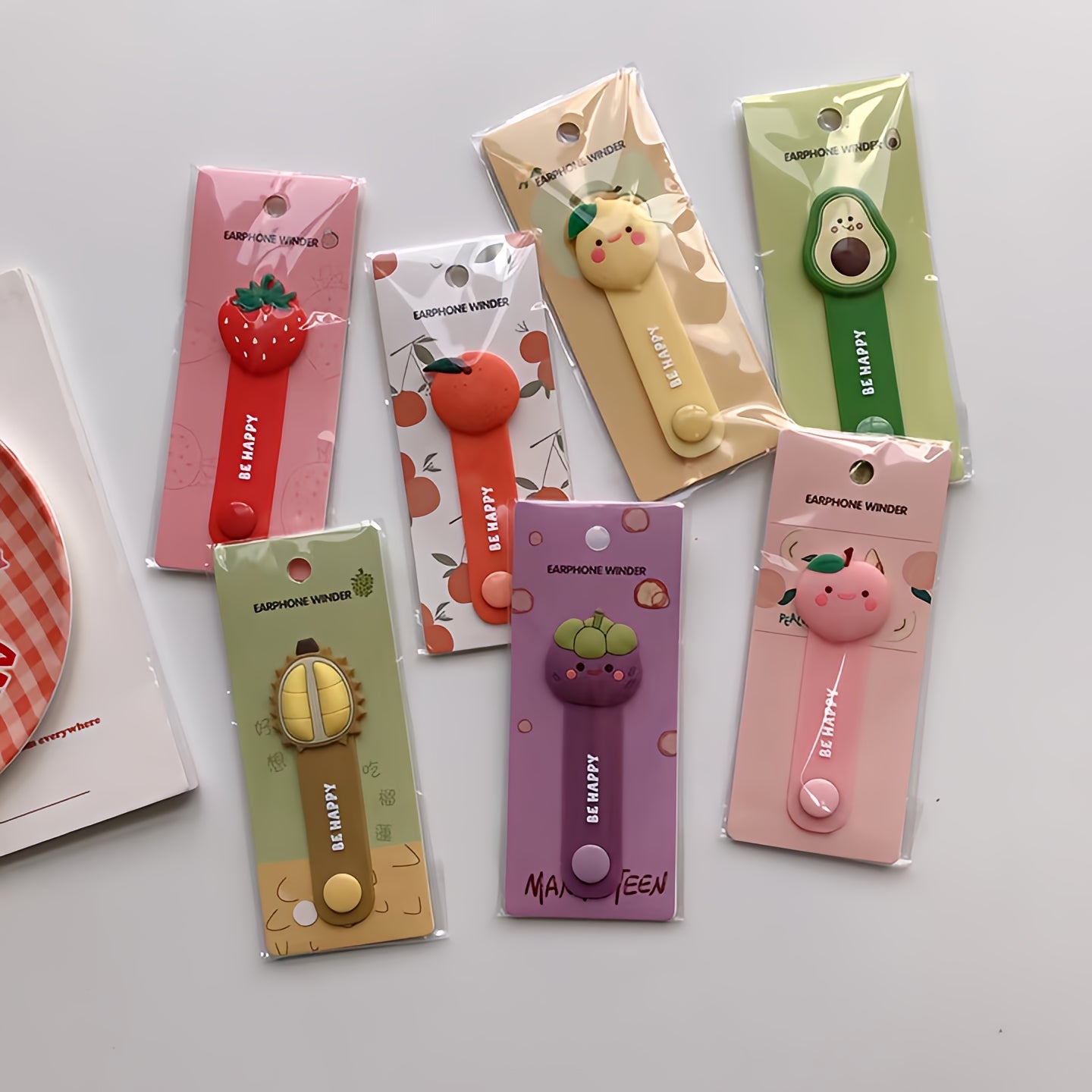 Organisateur de Câbles OEM Pixie Strawberry, Multicolore
