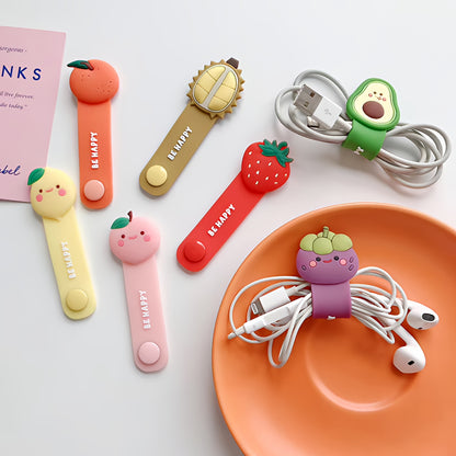 Organisateur de Câbles OEM Pixie Strawberry, Multicolore