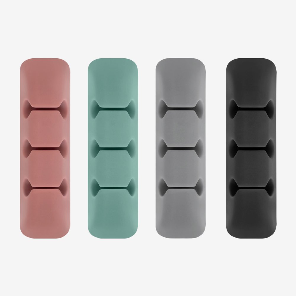 Organisateur de Câbles Ringke, Set de 4 pièces, Couleurs Variées