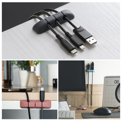 Organisateur de Câbles Ringke, Set de 4 pièces, Couleurs Variées