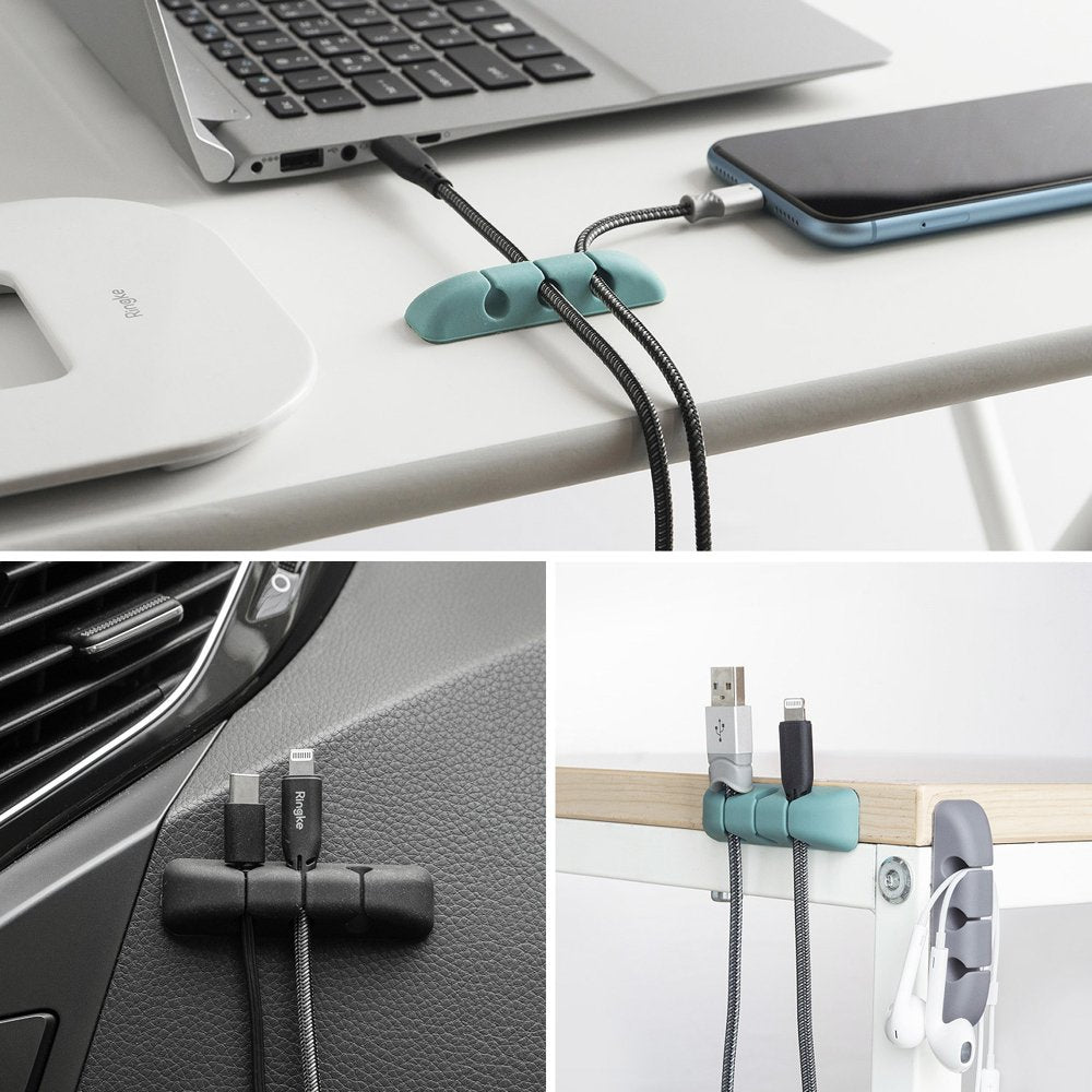 Organisateur de Câbles Ringke, Set 8 pièces, Couleurs Variées