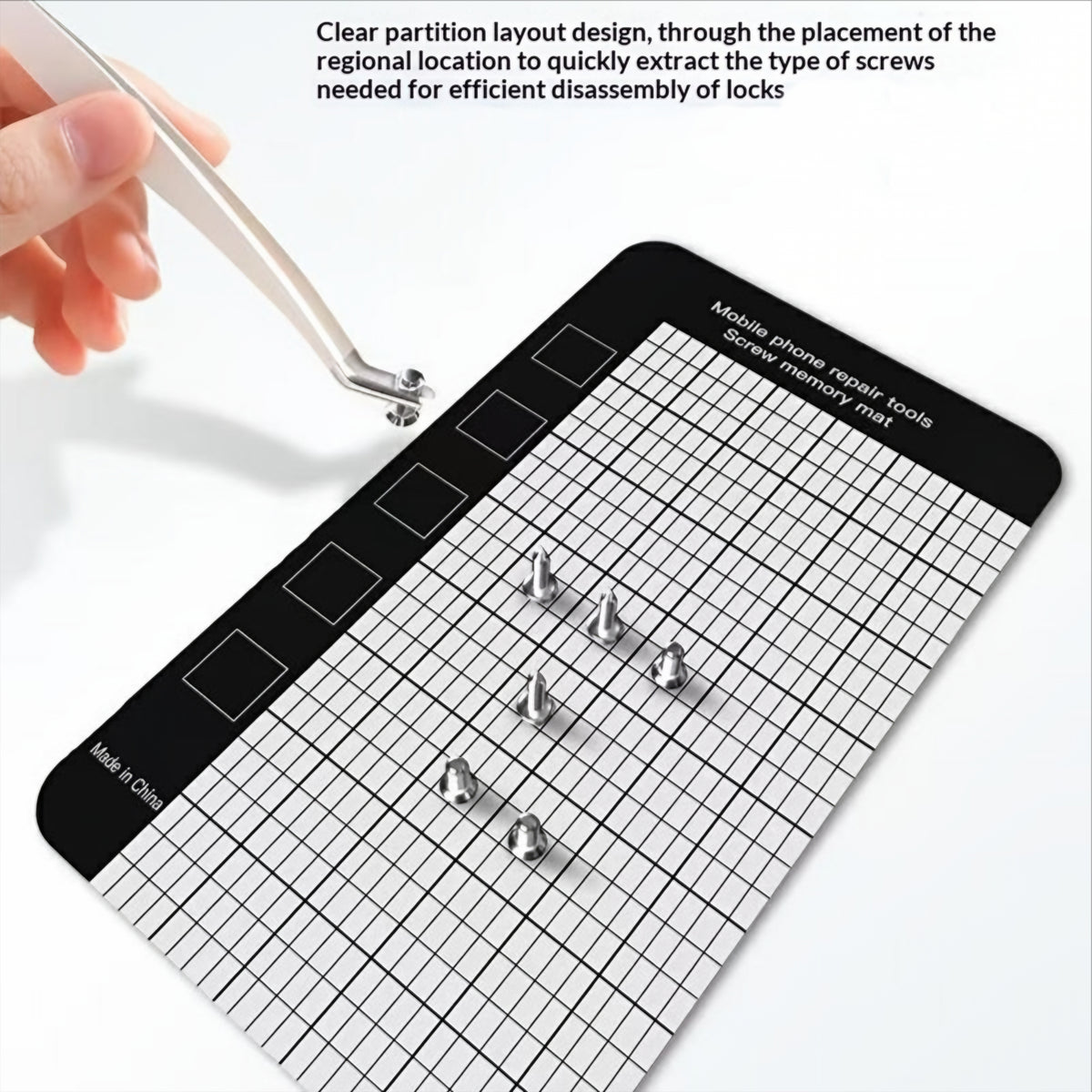 Pad Magnétique pour Vis Jiafa, 145mm x 45mm