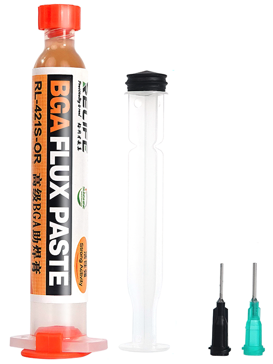 Pâte BGA Relife RL-421S-OR, Type Seringue