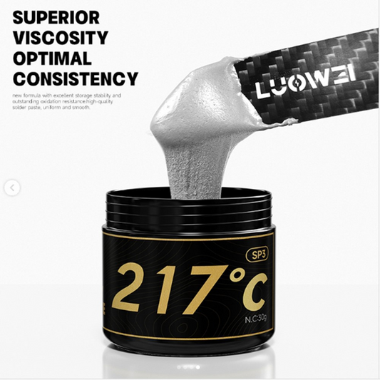 Pâte à souder Luowei LW-SP3, 30g, Point de fusion 217 degrés