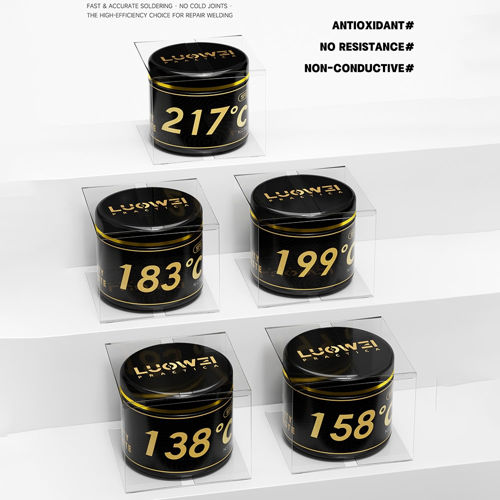 Pâte à souder Luowei LW-SP3, 30g, Point de fusion 217 degrés