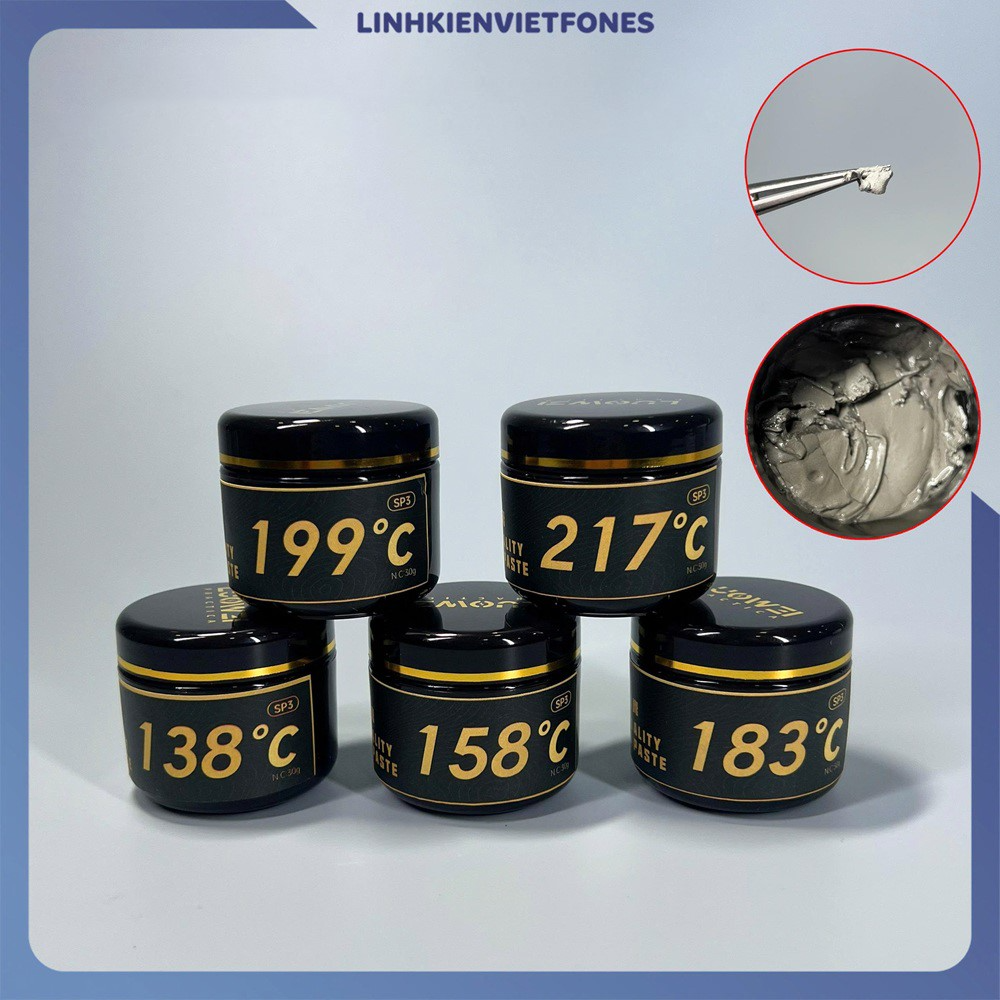 Pâte à souder Luowei LW-SP3, 30g, Point de fusion 217 degrés