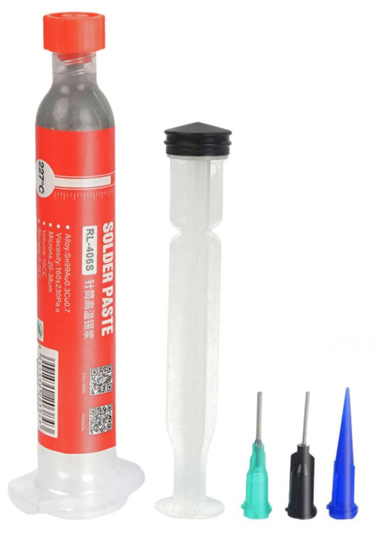 Pâte Fludor Relife RL-406S, Type Seringue
