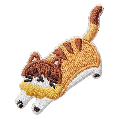 Patch / Patche Textile OEM Cat 2, Set de 3 pièces, Multicolore