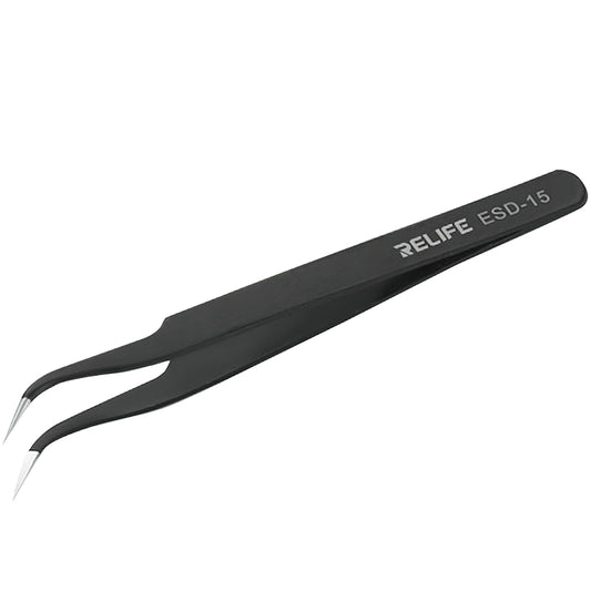 Pince Courbée Relife RL-ESD-15, Noire