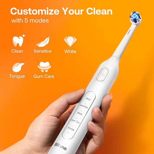 Brosse à dents électrique Bitvae R1, blanche