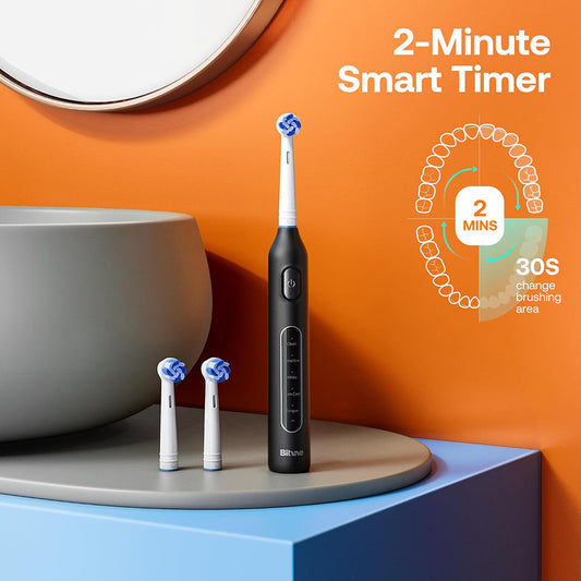 Brosse à Dents Électrique Bitvae R1, Noire
