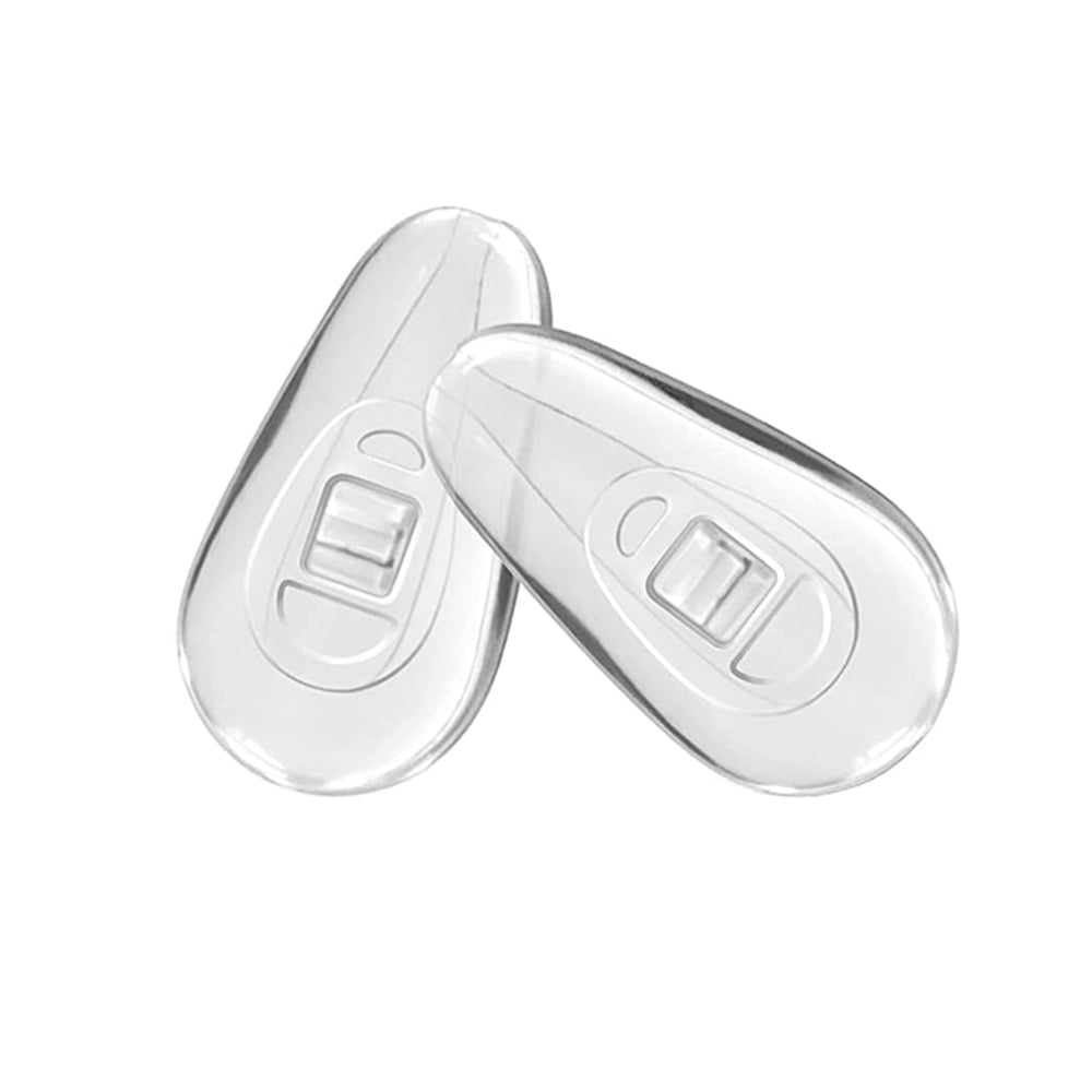 Coussinets en silicone pour lunettes Techsuit NPT1, lot de 2 pièces, transparents