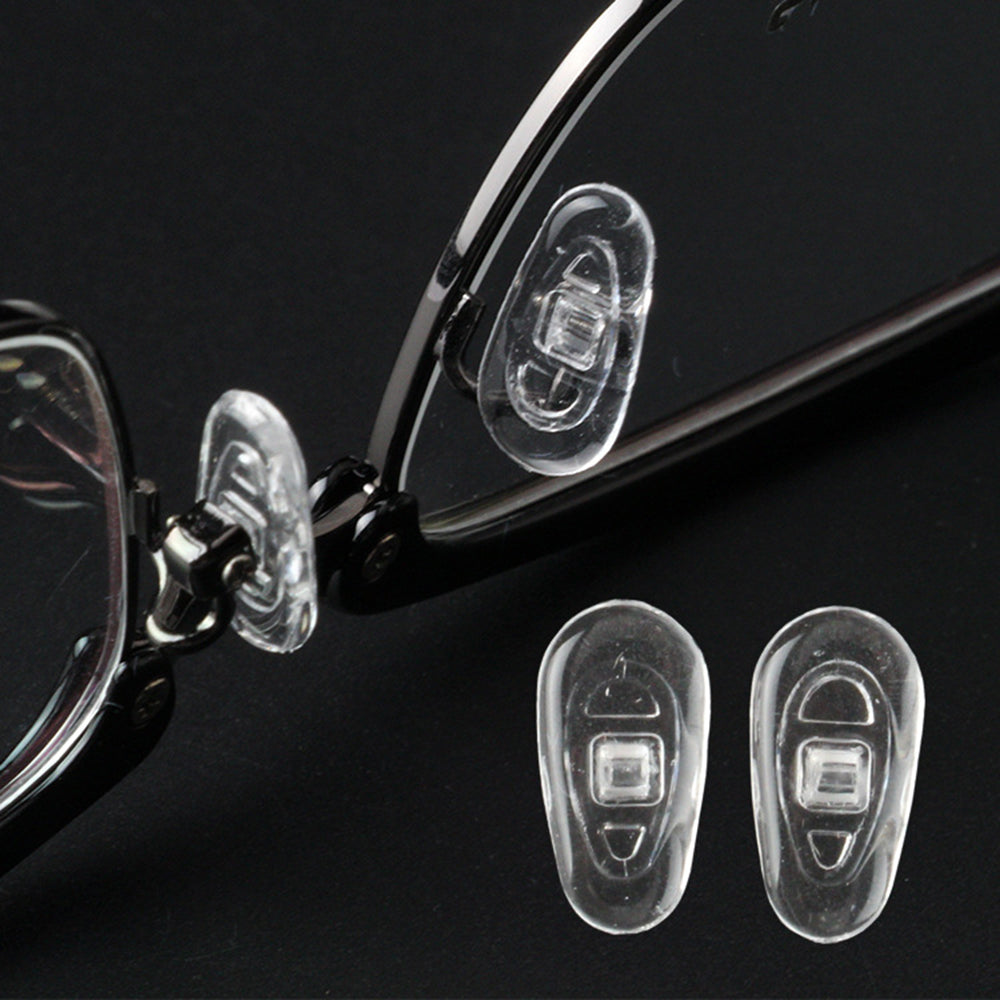 Coussinets en silicone pour lunettes Techsuit NPT1, lot de 2 pièces, transparents