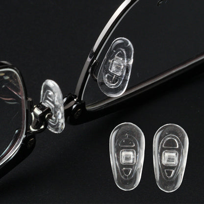 Coussinets en silicone pour lunettes Techsuit NPT1, lot de 2 pièces, transparents