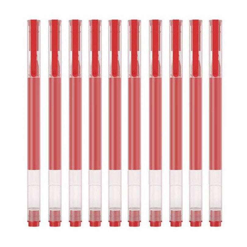 Stylo Xiaomi, Gel Rouge, 0.5mm, Set 10 pièces BHR8863GL
