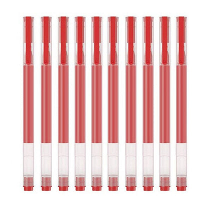 Stylo Xiaomi, Gel Rouge, 0.5mm, Set 10 pièces BHR8863GL