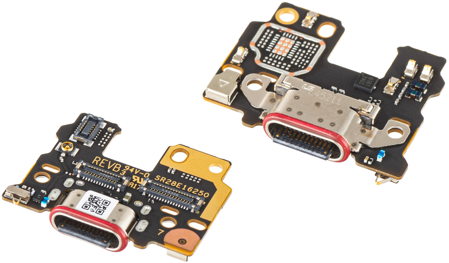 Carte avec Connecteur de Charge - Microphone Motorola Edge 50, Service Pack 5P68C24920