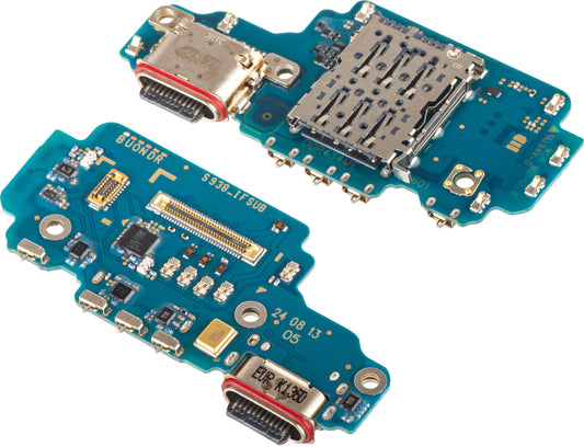 Carte avec Connecteur de Charge - Microphone - Module Lecteur SIM Samsung Galaxy S25 Ultra S938