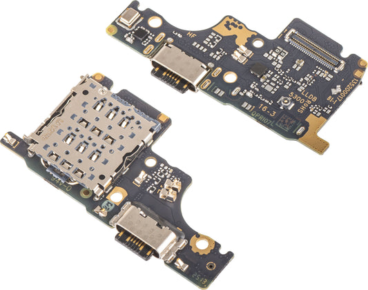 Carte avec connecteur de charge - Microphone - Module lecteur SIM Xiaomi Redmi Note 14 5G