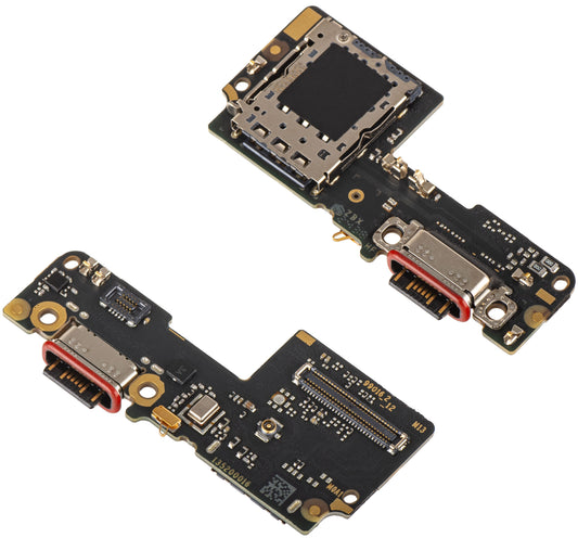 Carte avec connecteur de charge - Microphone - Module lecteur SIM Xiaomi Redmi Note 14 Pro 5G