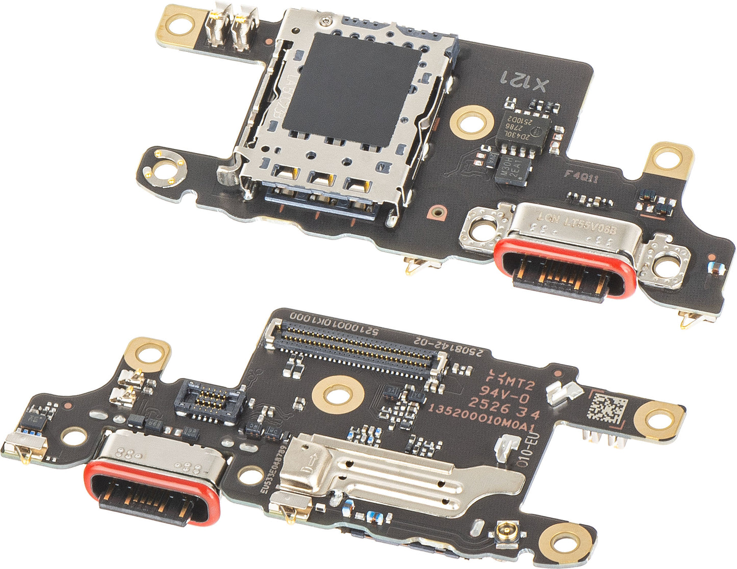 Carte avec Connecteur de Charge - Microphone - Module Lecteur SIM Xiaomi Redmi Turbo 4 / Poco X7 Pro, Service Pack 56000400O1000