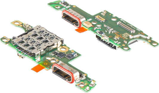 Carte avec Connecteur de Charge - Microphone - Module Lecteur SIM Honor Magic8 Lite, Pack de Service 0235ARVX