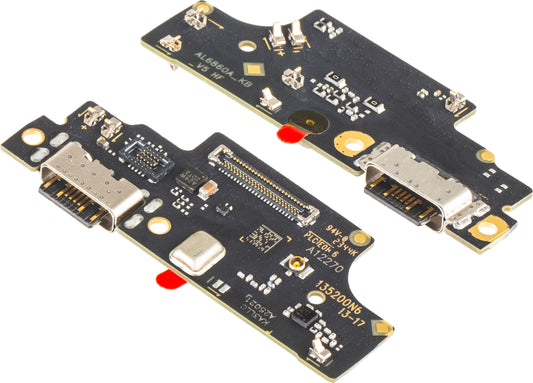 Carte avec Connecteur de Charge - Microphone Xiaomi Redmi Note 14S