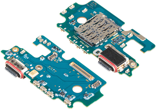 Carte avec Connecteur de Charge - Microphone - Module Lecteur SIM Samsung Galaxy S25 FE, Service Pack GH96-20363A
