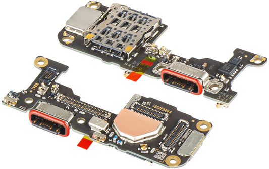 Carte avec Connecteur de Charge - Microphone - Module Lecteur SIM Xiaomi 15T Pro, Service Pack 5600010O12U00
