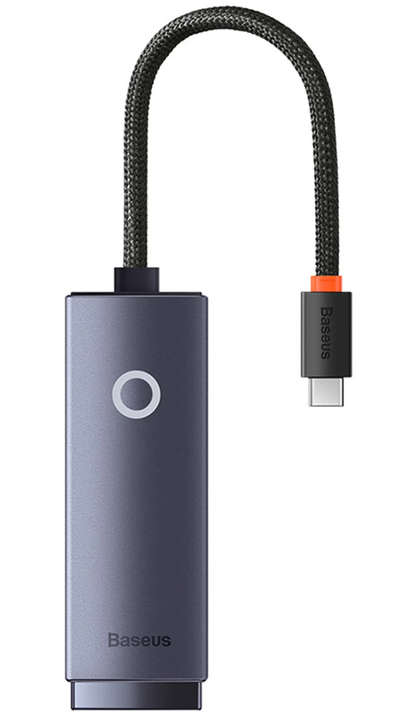 Carte Réseau Baseus Lite, RJ45, USB-C, Gris WKQX000313