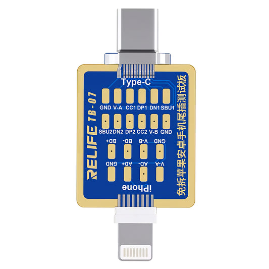 Plaque de test Relife TB-07 pour Apple iPhone / Série Android