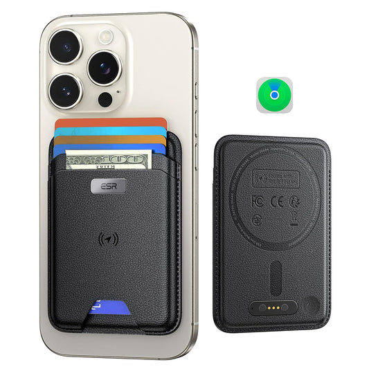 Portefeuille MagSafe, ESR, Classic Geo, Noir