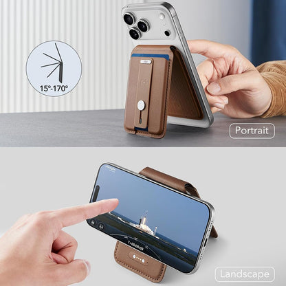 Portefeuille MagSafe, ESR, Findy my Wallet 5C, Marron