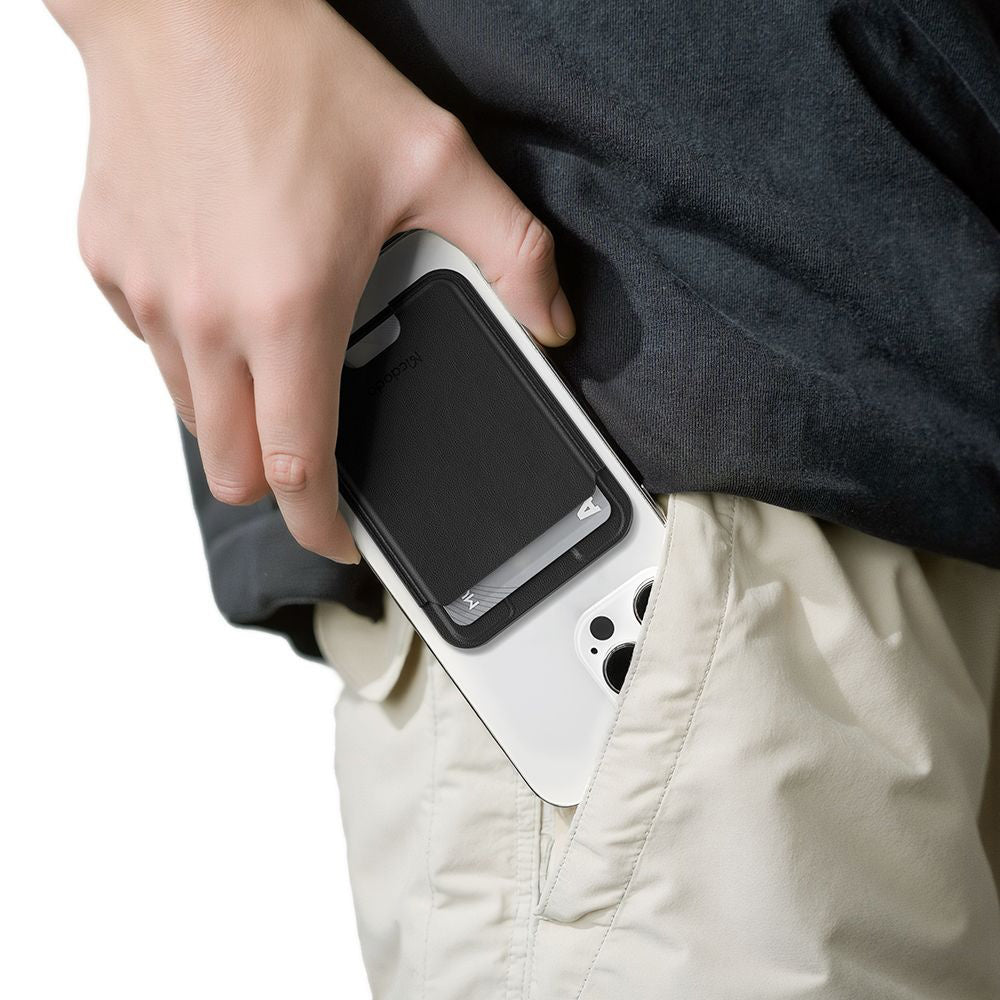 Portefeuille MagSafe, McDodo, WH-7920 Napa, Noir