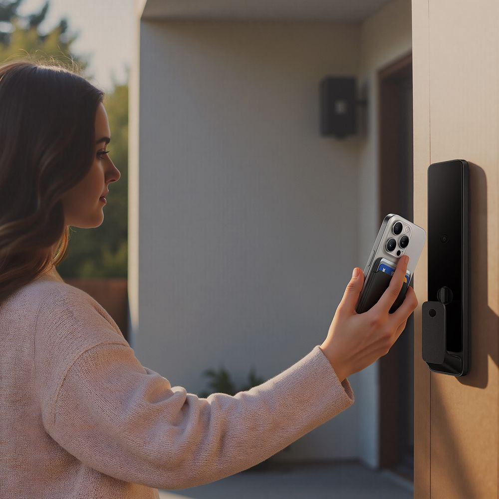 Portefeuille MagSafe, McDodo, WH-7920 Napa, Noir