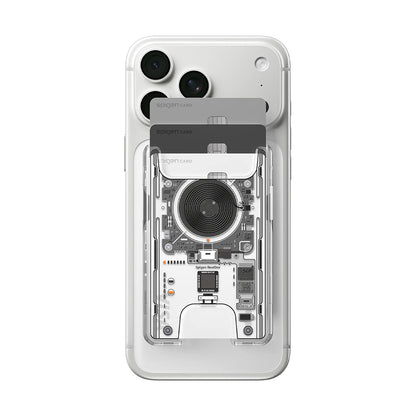 Portefeuille MagSafe, Spigen, Ultra Hybrid Zero One, Transparent AFA11403