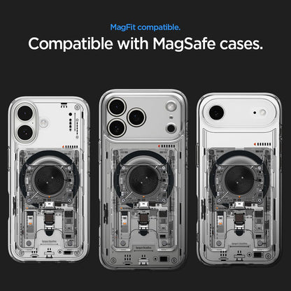 Portefeuille MagSafe, Spigen, Ultra Hybrid Zero One, Transparent AFA11403
