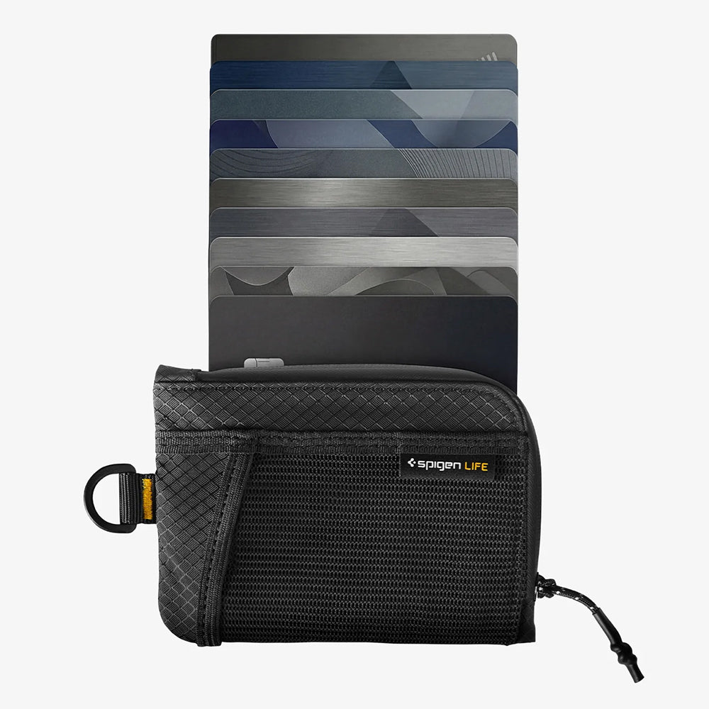 Portefeuille Spigen LF300 avec Protection RFID, Noir AFA11229