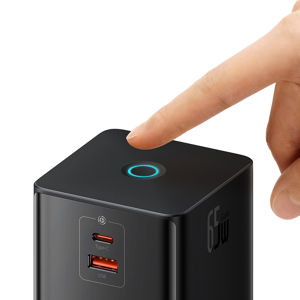 Rallonge Baseus PowerCombo US, 3 x Prises, Noir PSLR000101