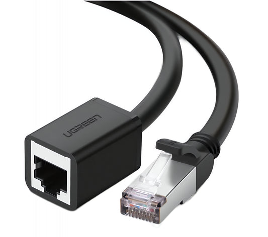 Rallonge Câble Réseau UGREEN NW112, RJ45 - RJ45, 2m, Noir