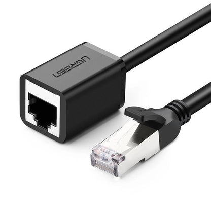 UGREEN NW112 Network Cable Extender, RJ45 - RJ45, 0.5m, Black