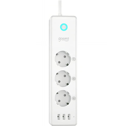 Multiprise Gosund P1 Plus, Wi-Fi, 3 x Schuko